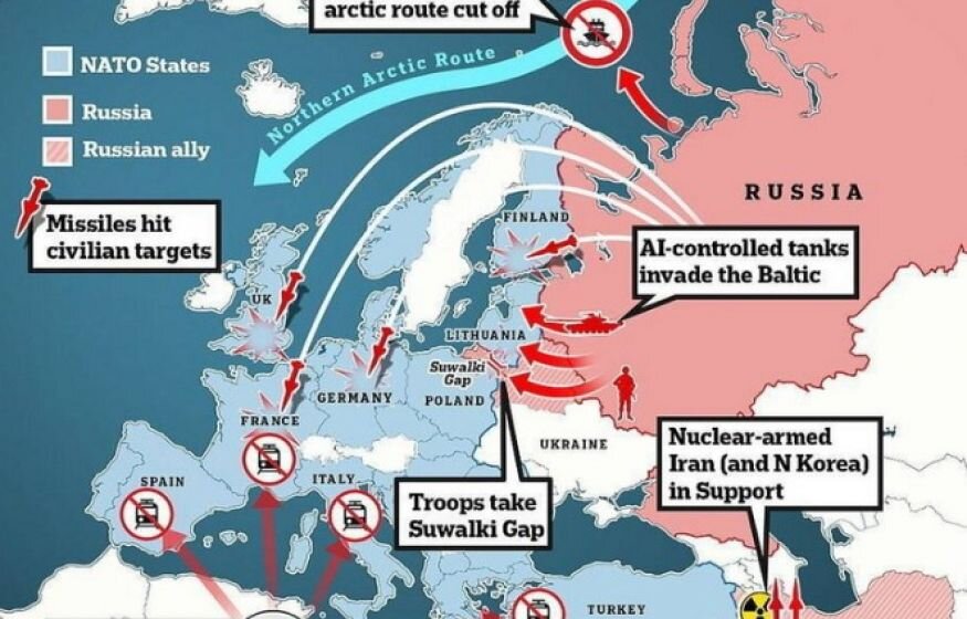    Западные СМИ: Россия захватит весь мир, когда Путину будет 92 года