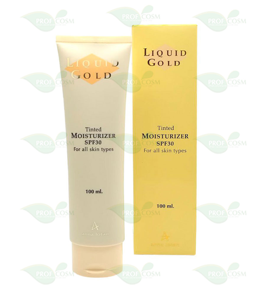 Дневной увлажняющий тональный крем с SPF 30 Liquid Gold