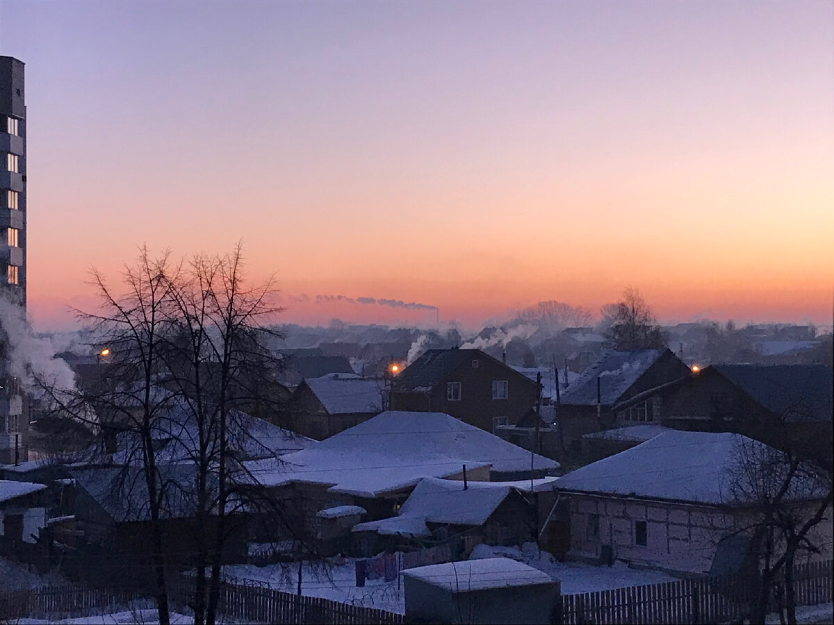 Восход солнца 23 января 2024