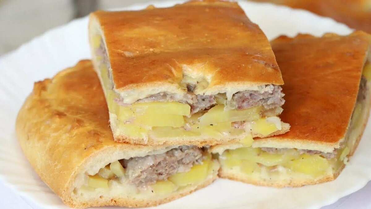 Пирог с картошкой
