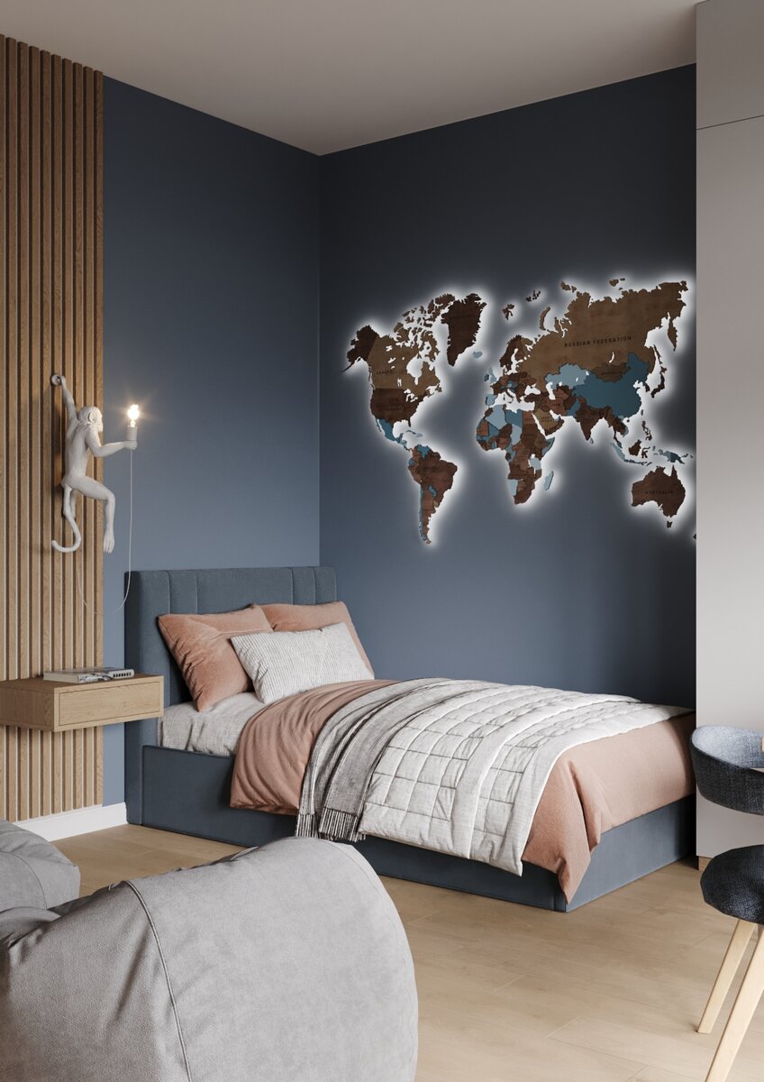 оранжевая комната для подростка. комната подростка. комната подростка. комната подростка. комната подростка.