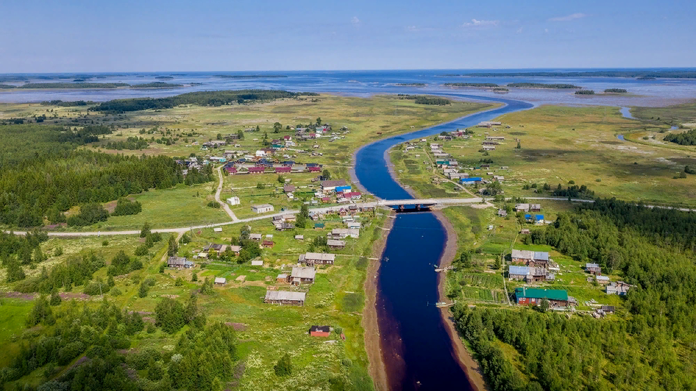 Поехать на белое море