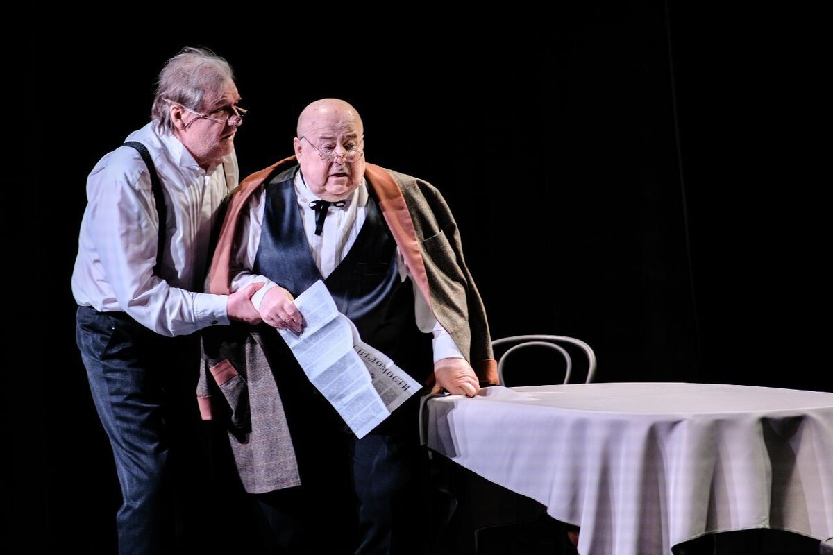 Фото: спектакль «Лица» театра «Et Cetera» 