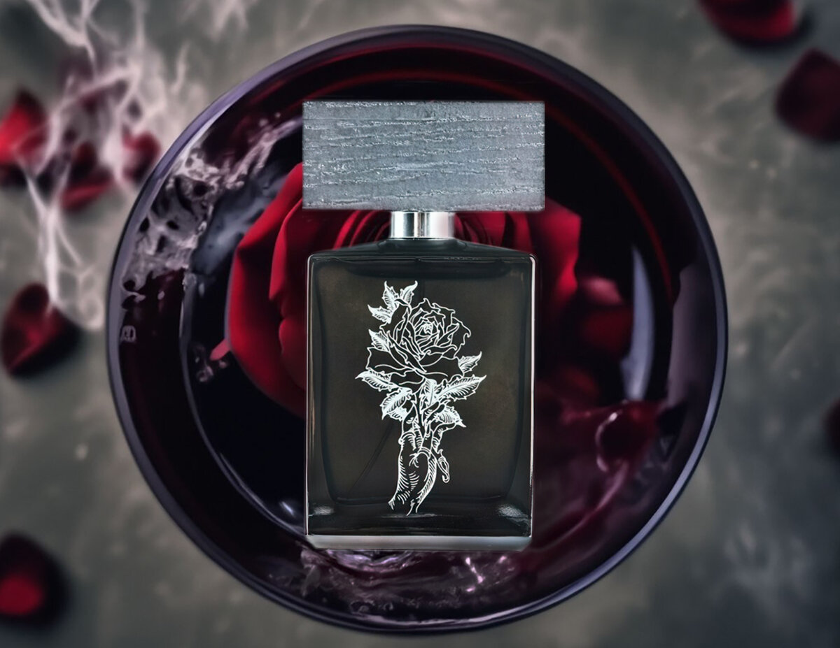 верхние ноты: красное вино, сицилийский лимон, бергамот средние ноты: ладан, роза, герань, корица, жасмин
базовые ноты: пачули, амбра, ваниль, мускус, сандал, ветивер
выпущен в 2022 году
паарфюмер: Julie Dunkley