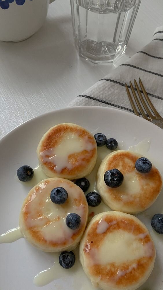 Можно украсить черникой!
