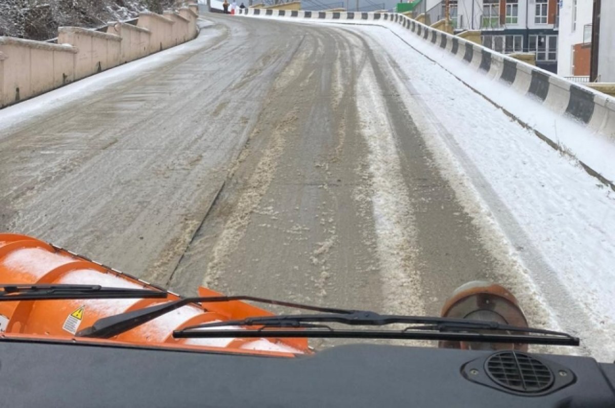    Синоптики предупредили о гололеде в горах Сочи ночью и утром 24 января