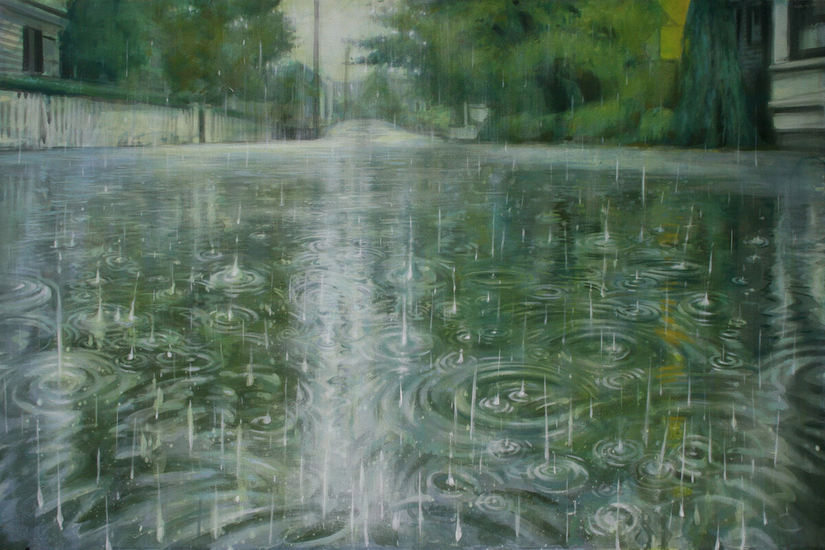 Название после дождя. Фрэнсис МАККРОРИ картины дождя. Дождь в живописи. Картина весенний дождь.