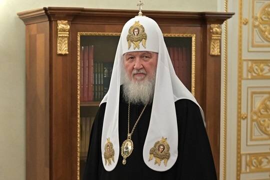    Патриарх Кирилл выступил за запрет мобилизации отцов с тремя детьми