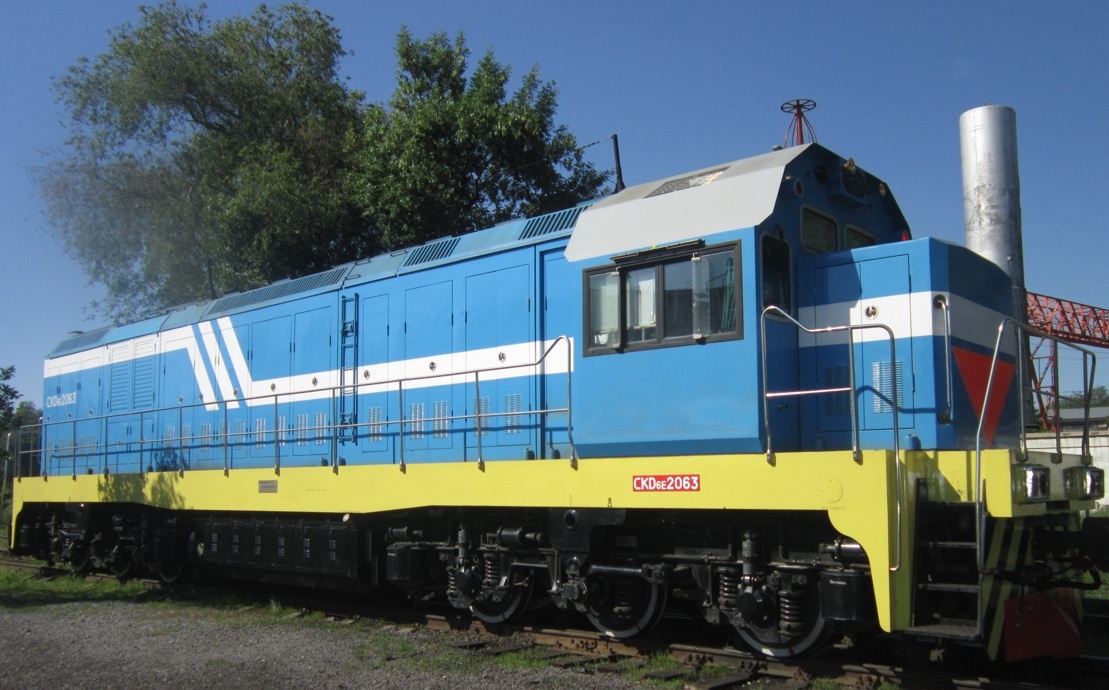 CKD6Е — маневровый тепловоз c передачей переменно-постоянного тока