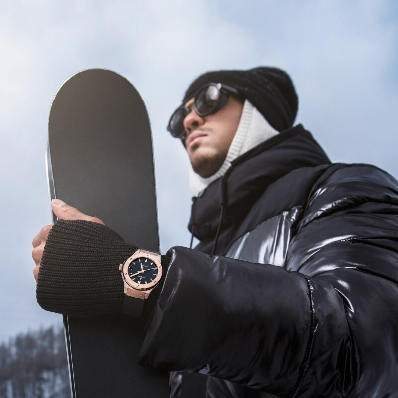 На фото: Hublot Classic Fusion King Gold