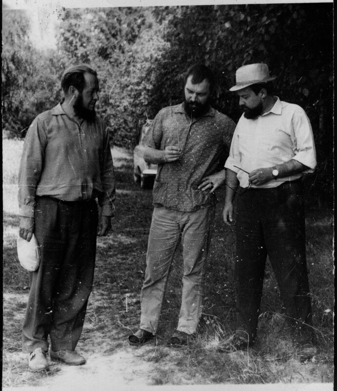 Александр Солженицын, Юрий Титов, Александр Мень.