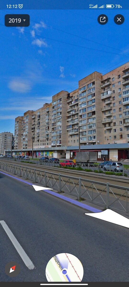 скрин с карты-панорамы