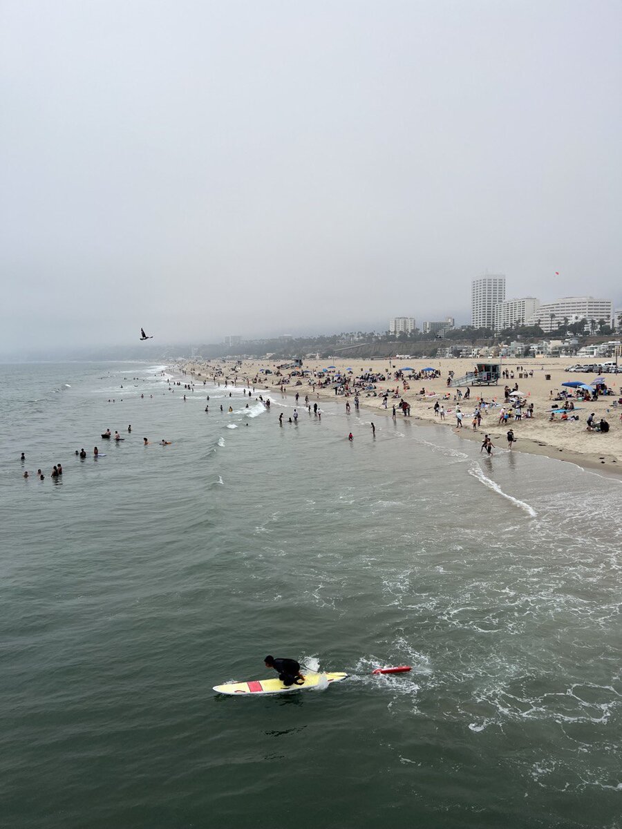 Санта-Моника. Калифорния. Америка. Личные фото