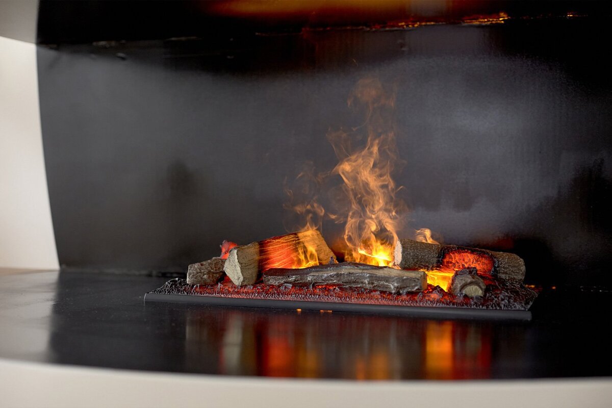 Паровой электрокамин