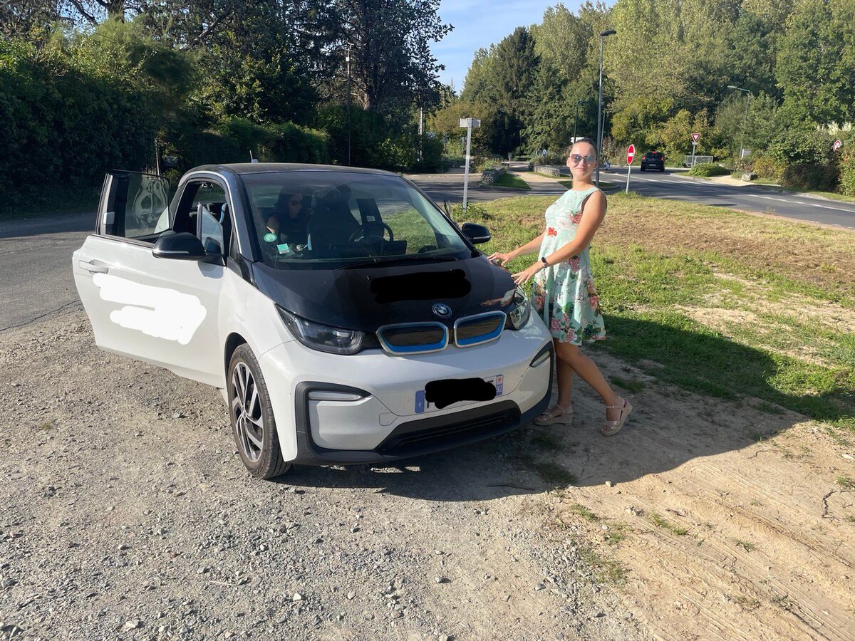 Я во время поездки в замки Луары 