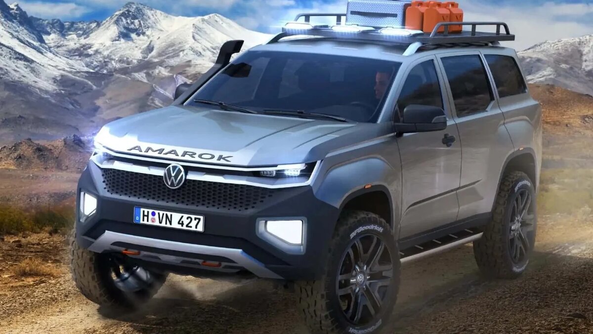    Volkswagen Amarok SUV. Фото Volkswagen Commercial Vehicles