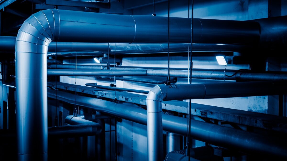 *Газовые трубы 