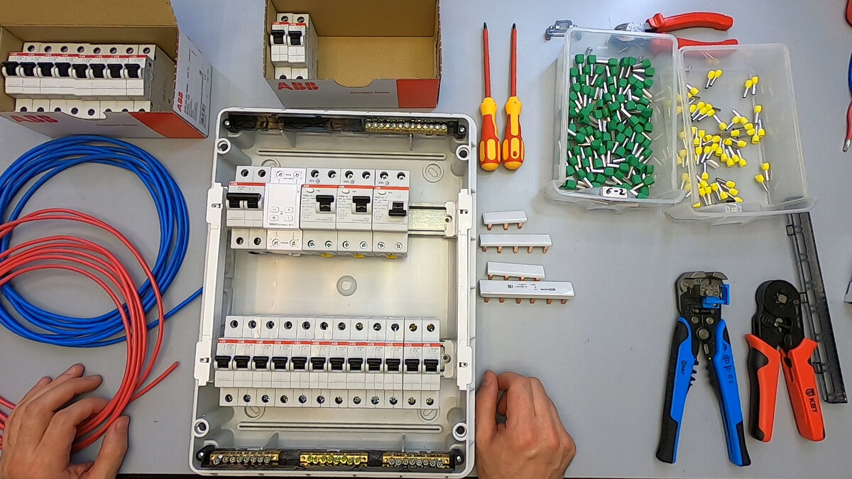 Сборка электрощита для квартиры и дома своими руками. Часть 1. | Электрика  для всех. Хочу Всё Знать. | Дзен