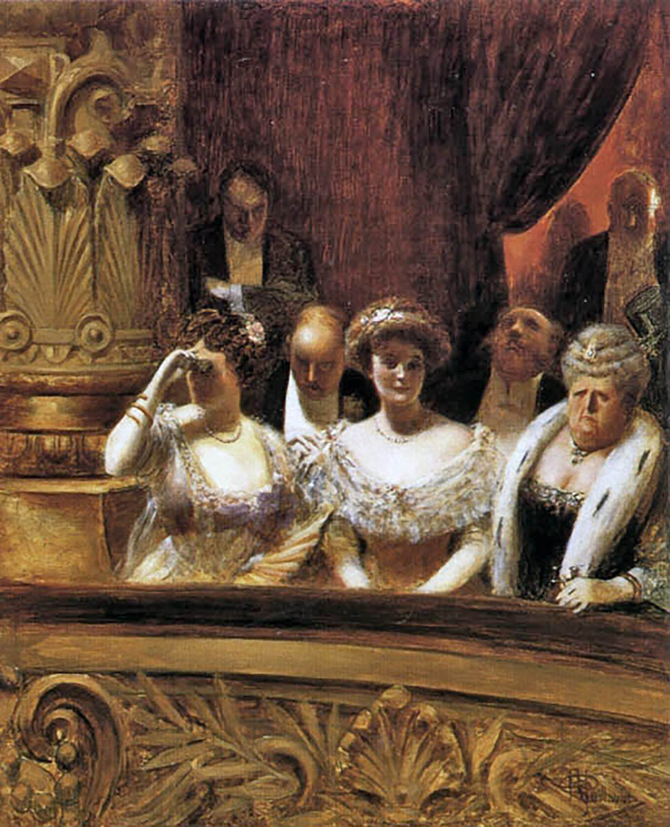 Зритель вошел в ложу за полчаса. Зритель вошел в ложу за полчаса. Этикет в живописи. Президентская ложа в большом театре. Живопись 18 век франция театр ложи.