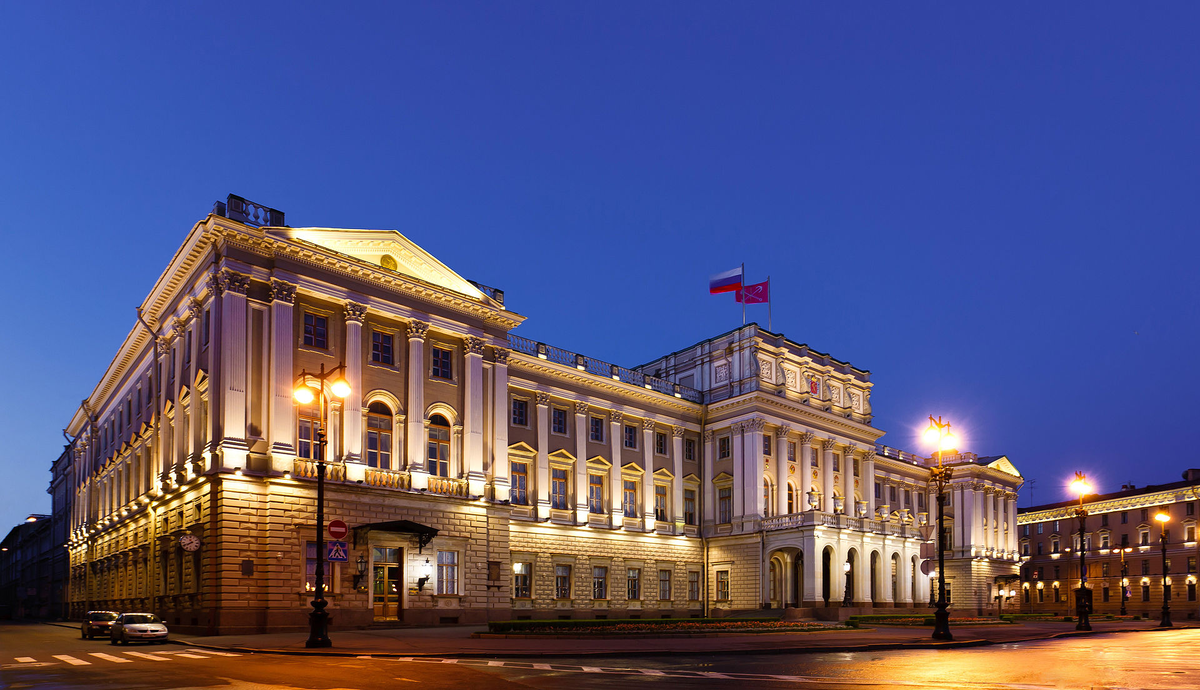 Мариинский дворец в Санкт-Петербурге. С 1885 года в нём находился Государственный совет Российской Империи