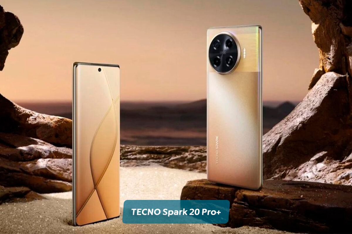 Платим за премиум-дизайн: в Россию приезжает бюджетный смартфон TECNO Spark 20 P