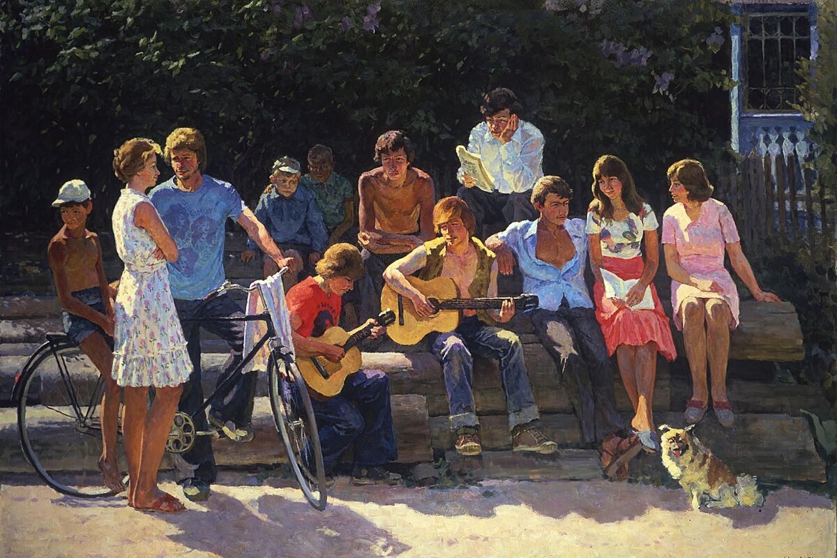 песня у окна в правом ряду