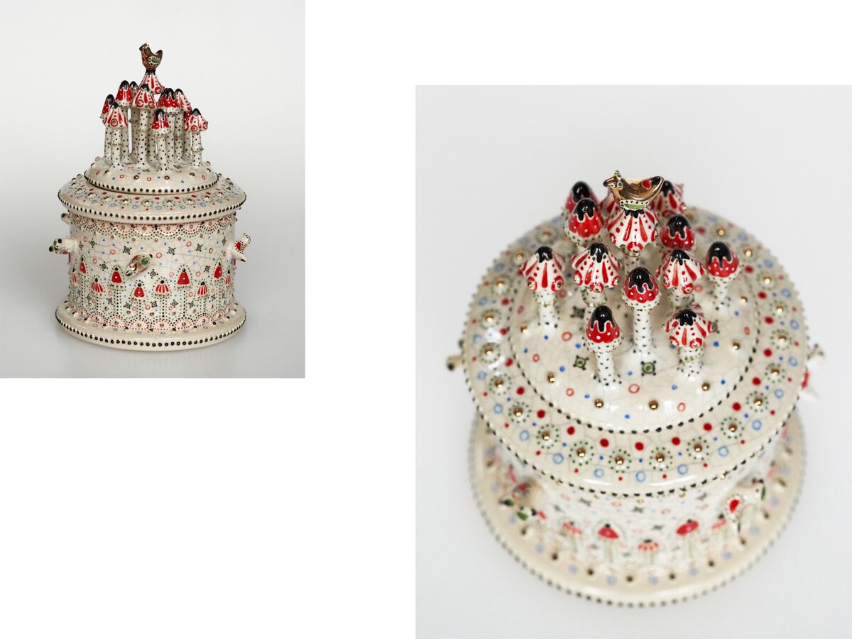     Никита Макаров. «Шкатулка с Волшебными Мухоморами», 2023