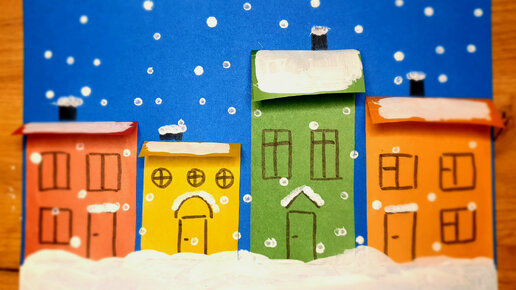 поделки на тему зима. аппликация на тему зима. поделки на зимнюю тему. зимняя аппликация. зимняя поделка в детский сад.