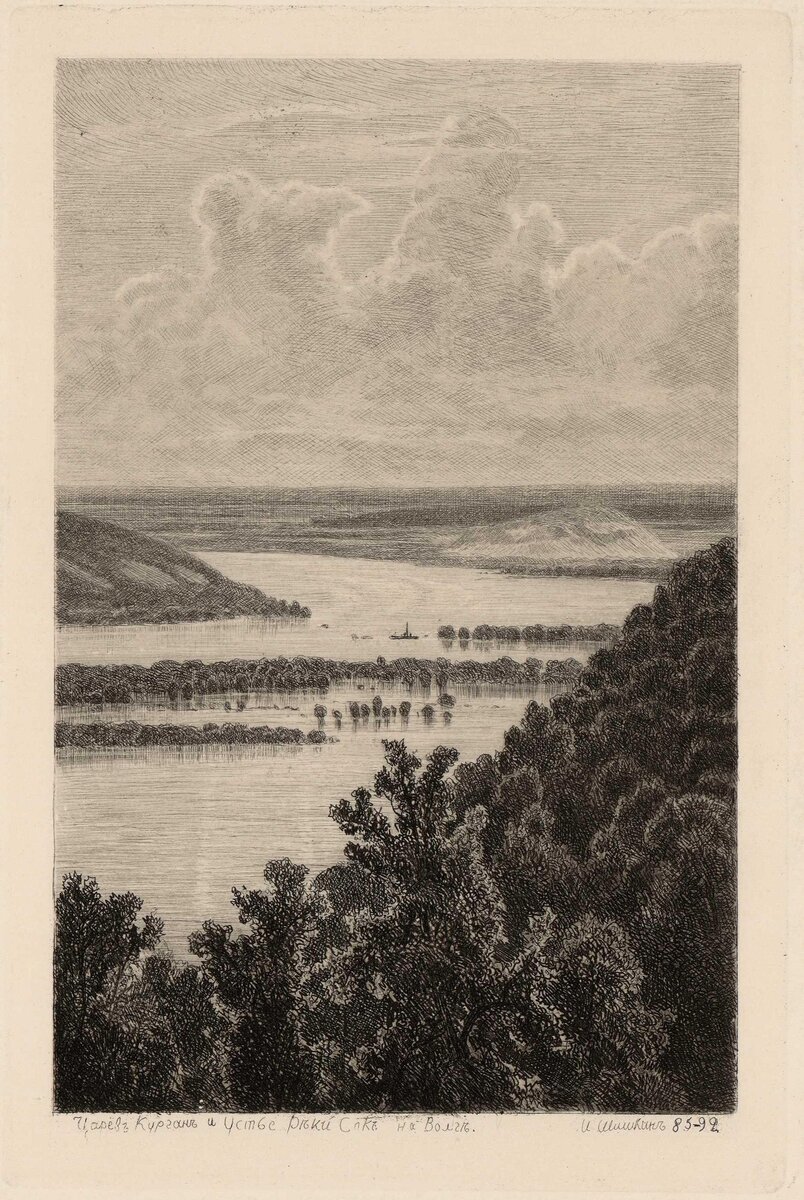 Эту работу я впервые увидел в музее И. И. Шишкина в г. Елабуга