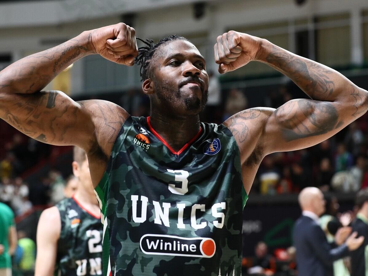    Баскетболист УНИКСа Джален Рейнольдс© Фото : Пресс-служба УНИКСа