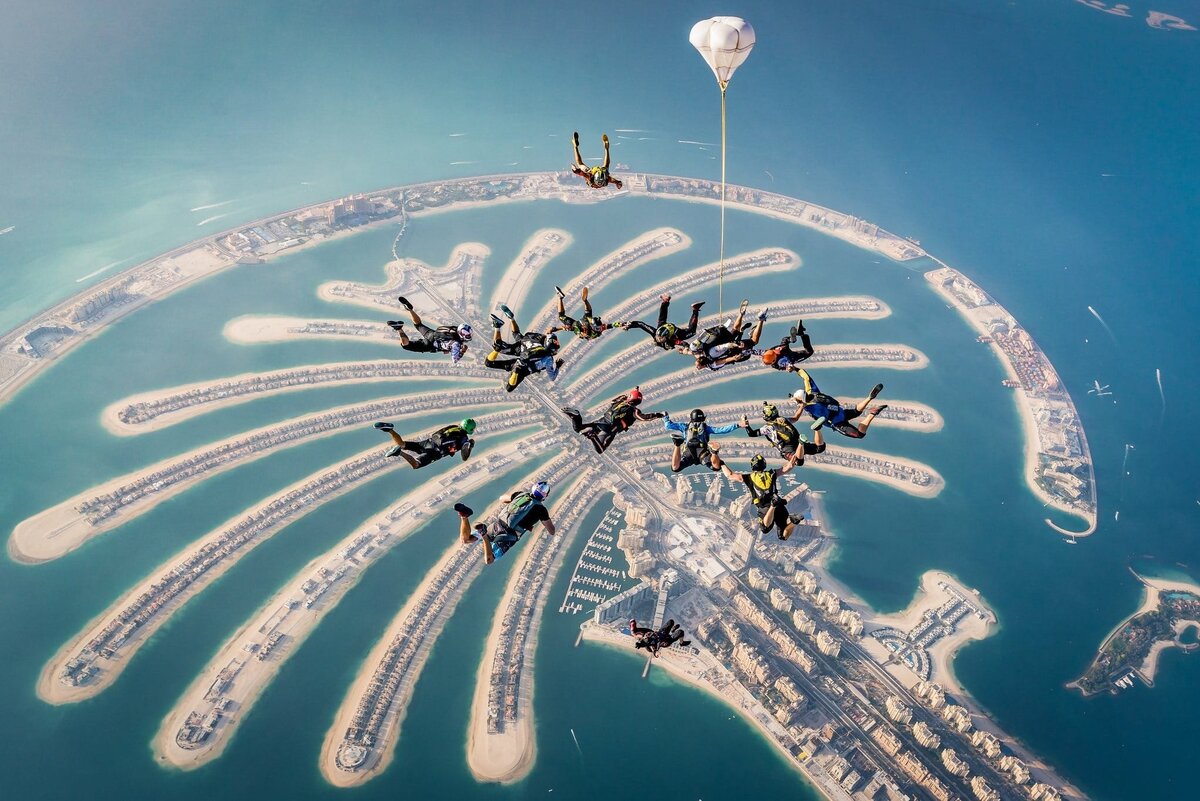 Дубай Paragliding