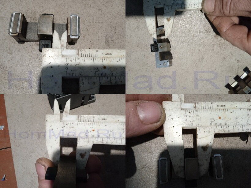 Размеры железа контактора