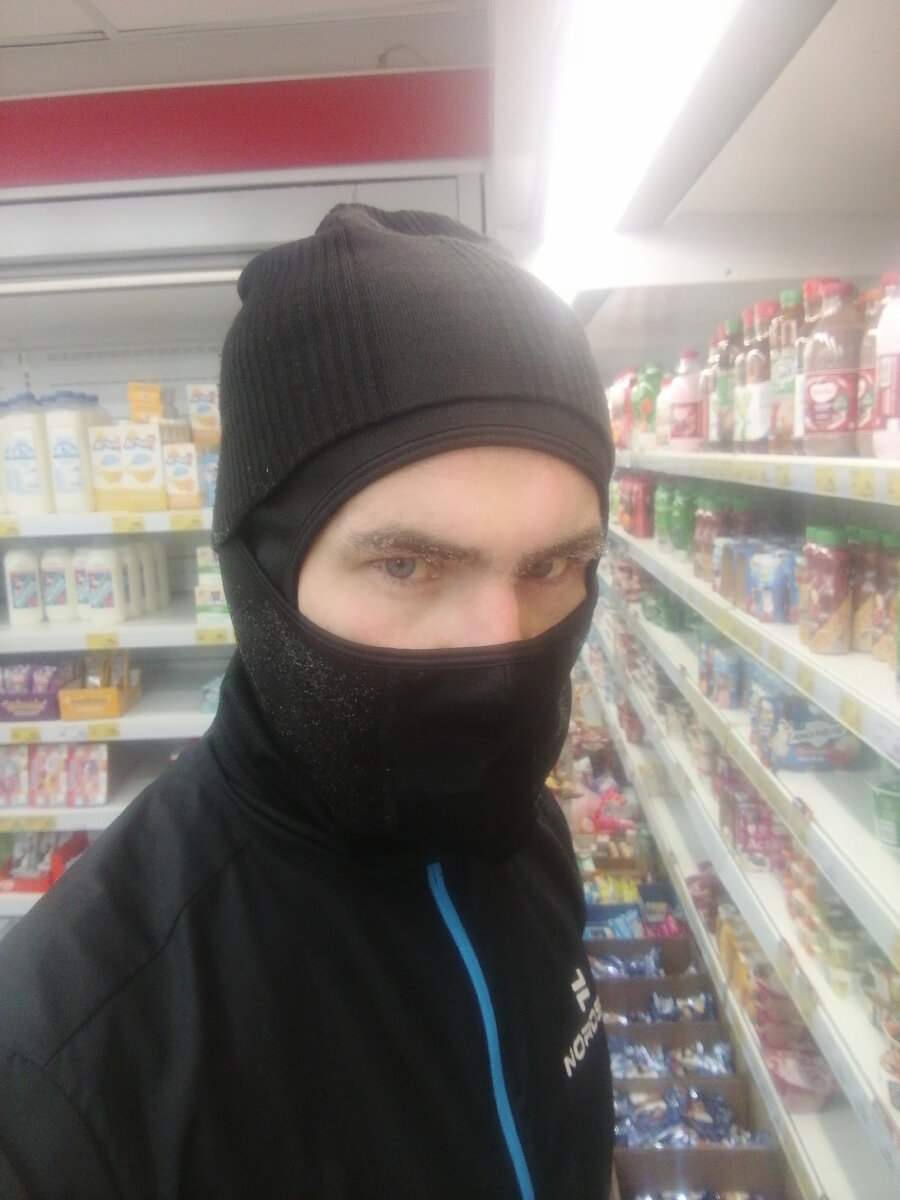 Странный посетитель обычного супермаркета