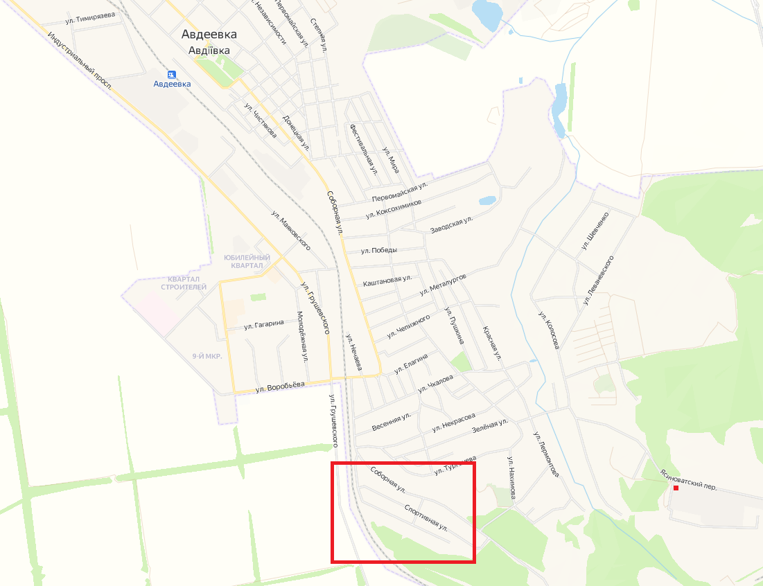 РУССКИЕ ВОЙСКА СЕЙЧАС ЗДЕСЬ. ФОТО: СКРИНШОТ СЕРВИСА "ЯНДЕКС.КАРТЫ"