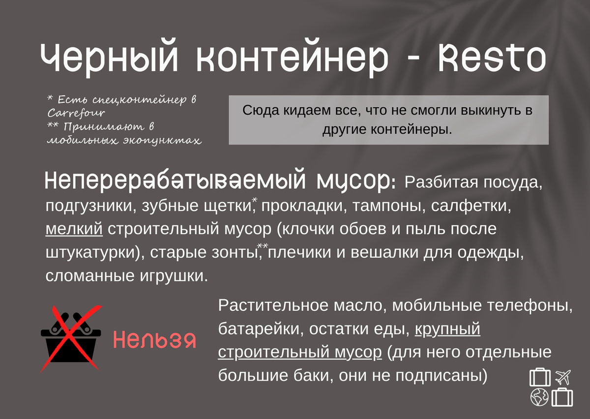 Мусор в Испании: инструкция по сортировки | На чемоданах по жизни | Дзен