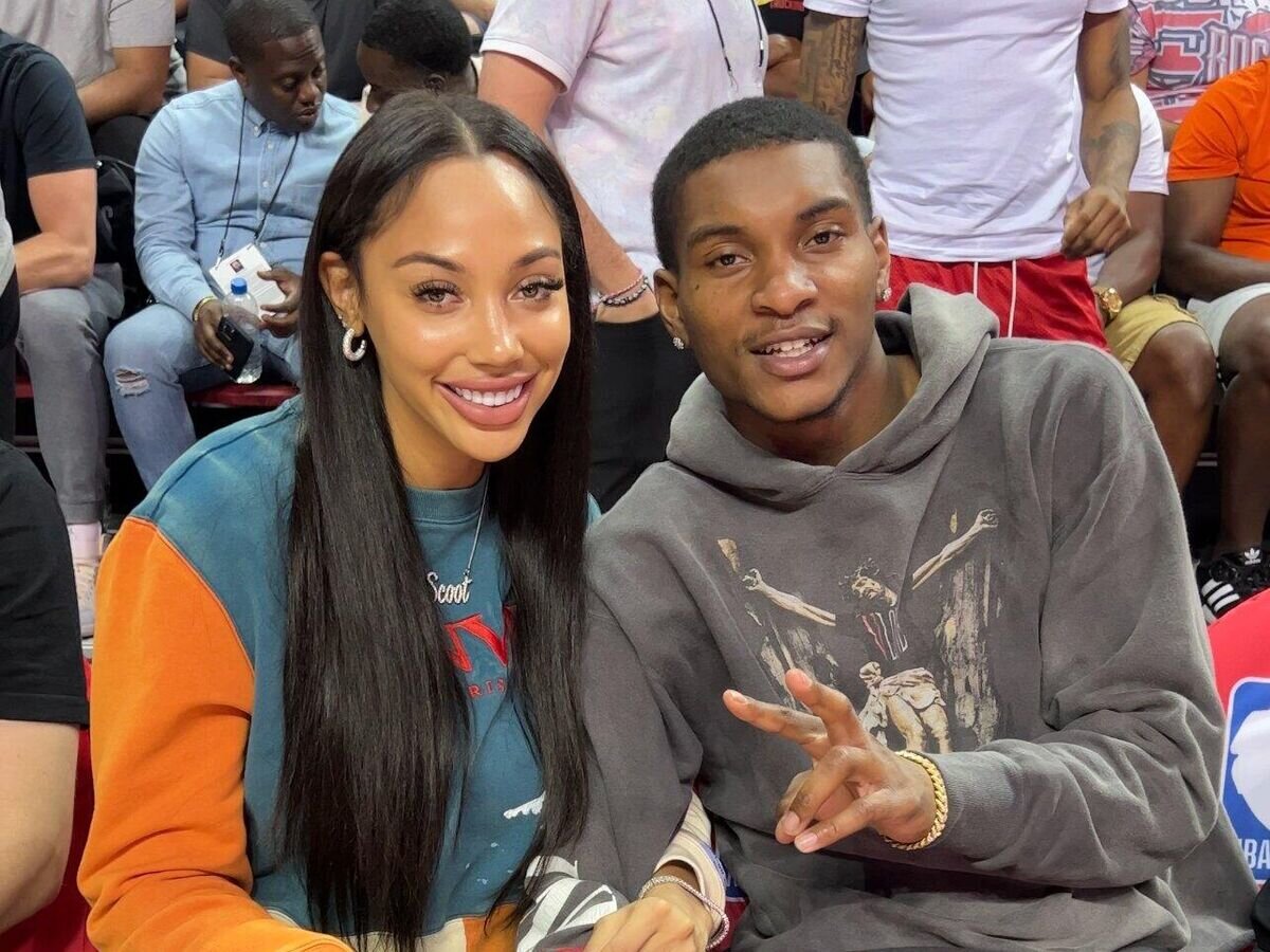    Баскетболист Кевин Портер и баскетболистка Кисре Рэй Гондрезик© Фото : Пресс-служба НБА