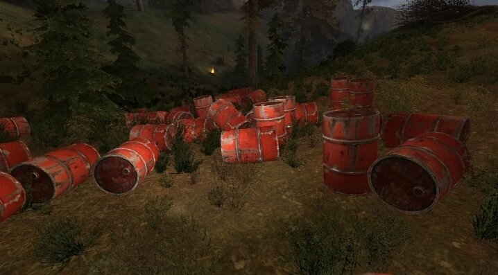 Красные бочки в S.T.A.L.K.E.R.