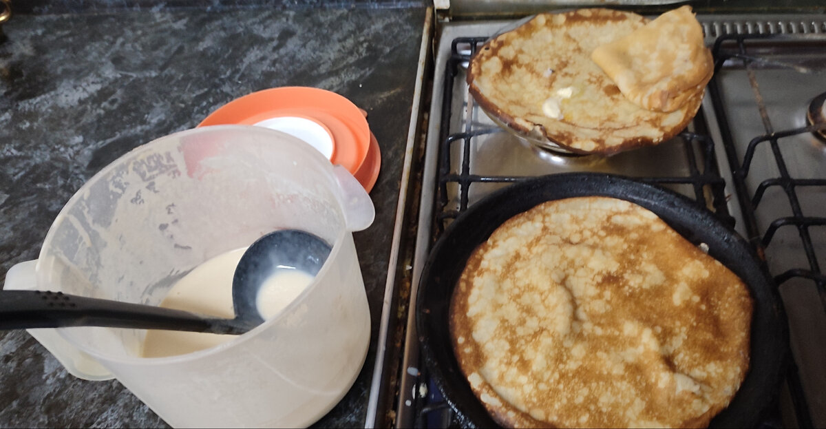 Готовлю себе завтрак 😊