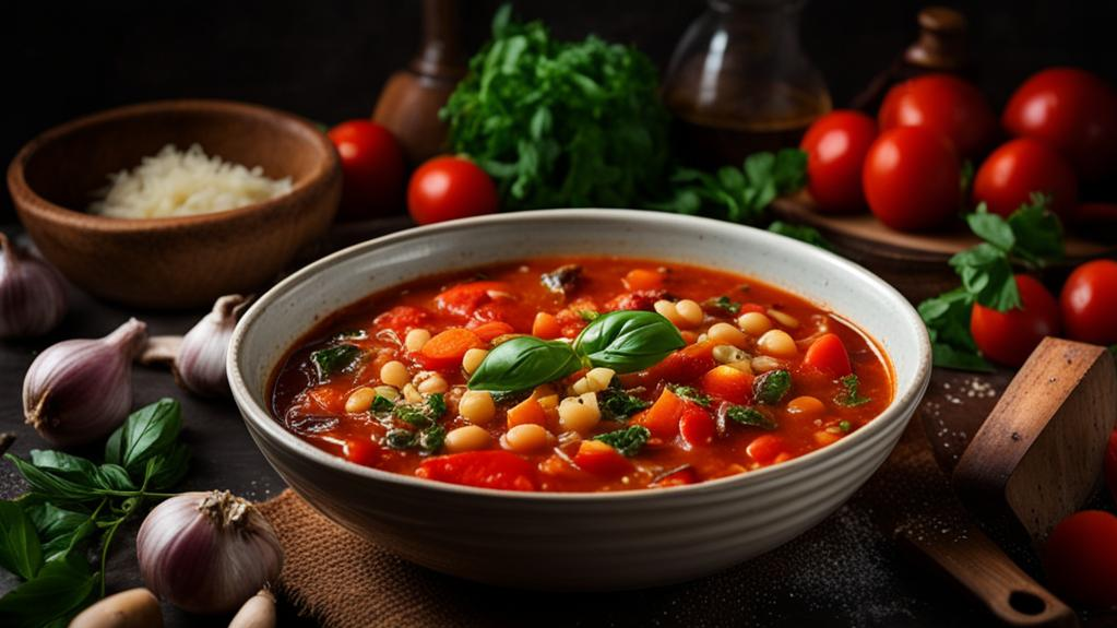 Веганский суп: Любовь в Минестроне