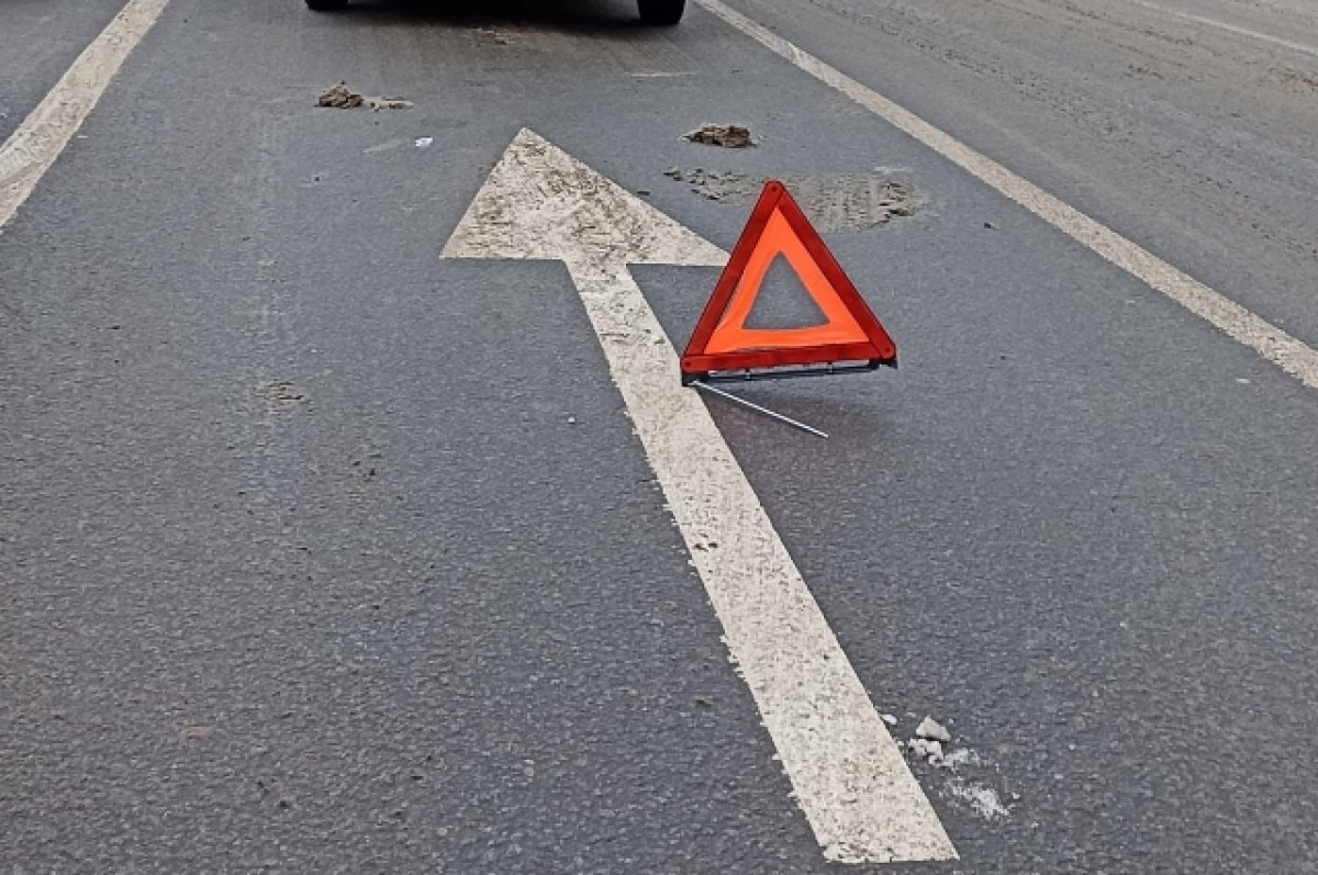    Автоавария произошла вечером на улице Студенческая.
