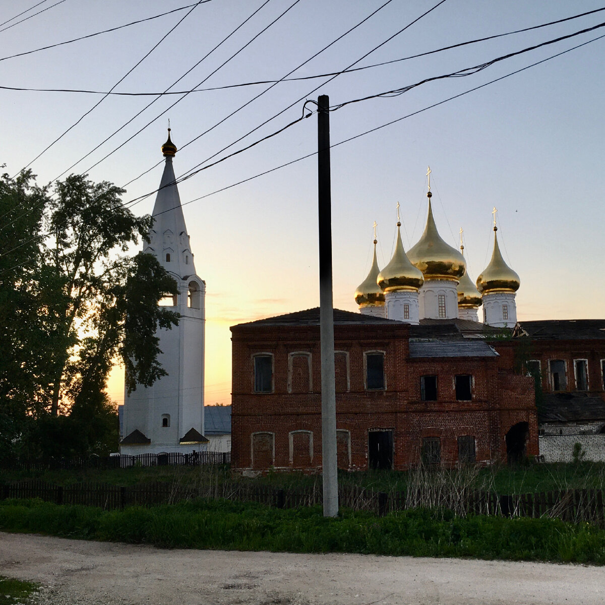 Необычная достопримечательность находится в старинном городе Гороховец (фото автора) 