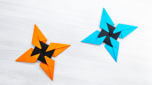 How to make a paper Ninja Star | Origami Paper Ninja Star