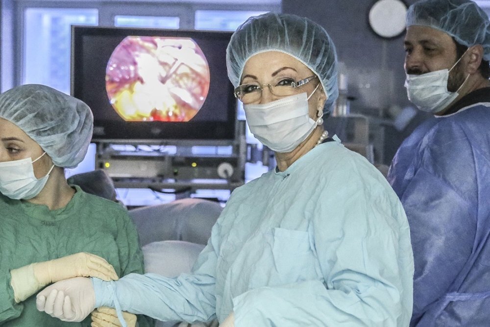 Лейла Владимировна Адамян на рабочем месте