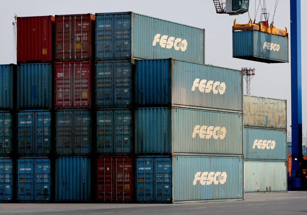 Грузовые контейнеры © Sputnik / Vitaly Ankov