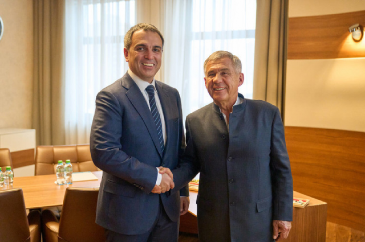    Рустам Минниханов встретился с главой СИБУРа