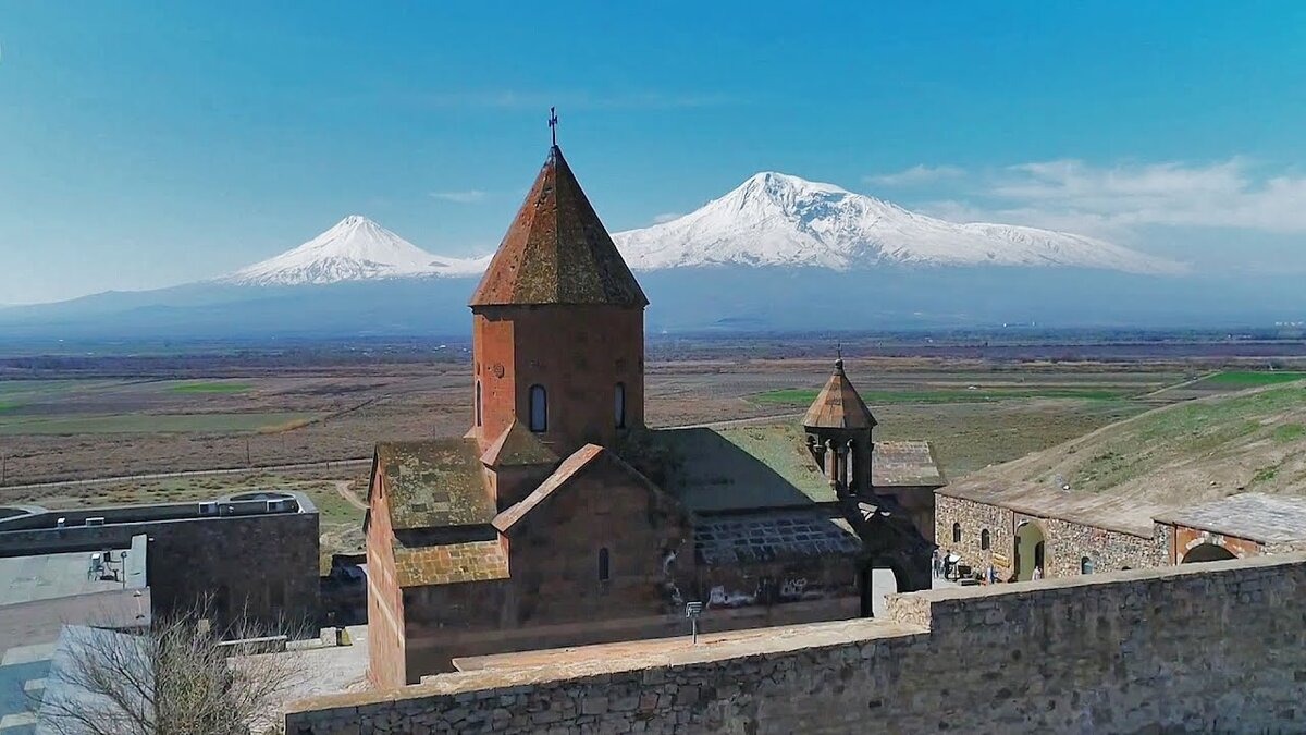 Армянский Церковь исторический хор Вирап