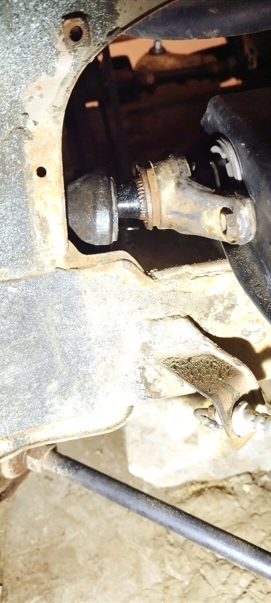 Крепление торсиона