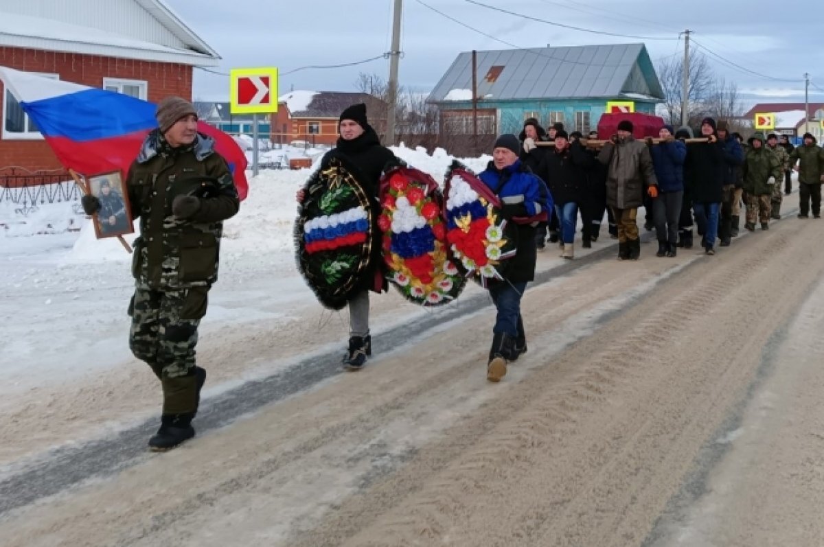    В Пермском крае простились с погибшим в СВО рядовым из Бардымского округа