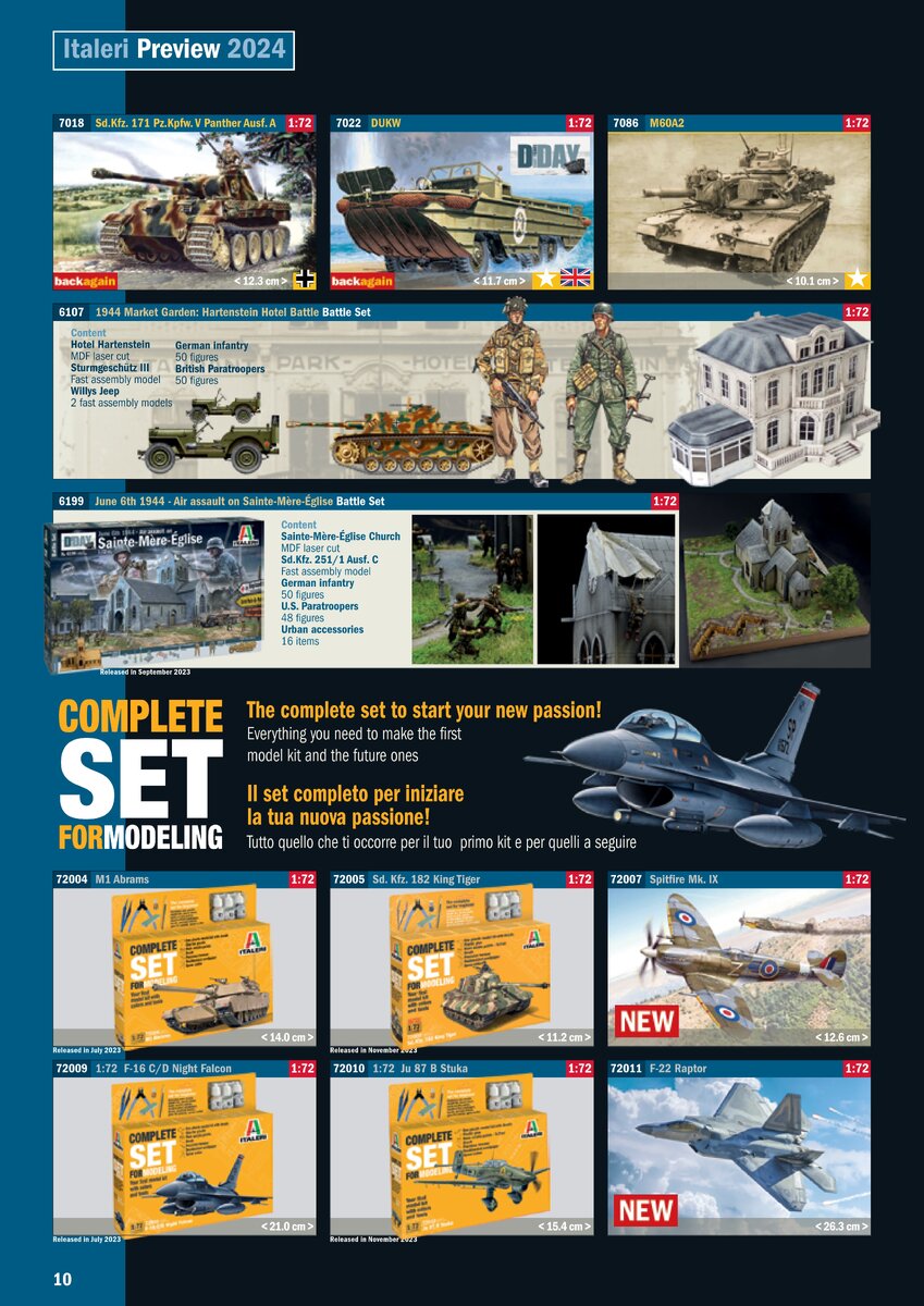 Italeri предоставили нам возможность взглянуть на некоторые из их новинок каталога на 2024 год.-9