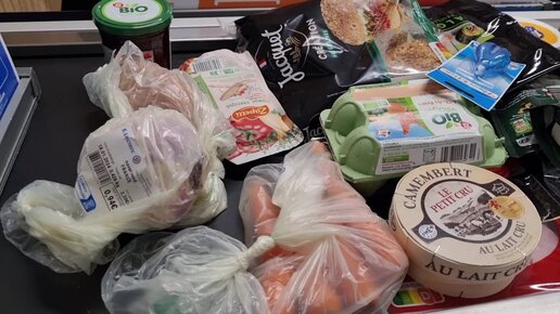 Закупка еды на правильном питании. Обзор полезных продуктов. Продуктовая корзина французской пп семьи